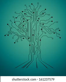 Microchip tree