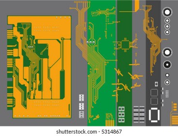 Microcircuit and elements