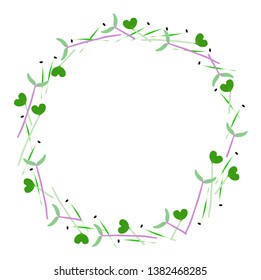 Microgreen frame with kale, spring onion, and swiss chard