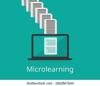 microlearning by digest knowledge from papers in one page vector