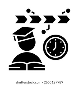 Elemento de icono de microaprendizaje para diseño