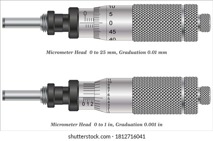 67 Micrometer head Images, Stock Photos & Vectors | Shutterstock