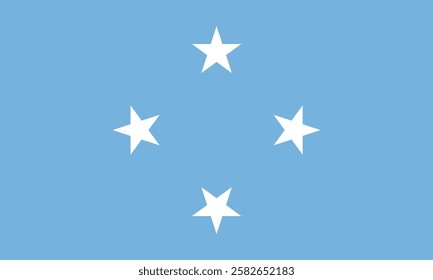 Micronesia Flag, Flag of Micronesia