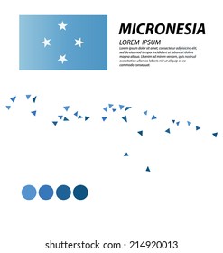 Micronesia geometric concept design