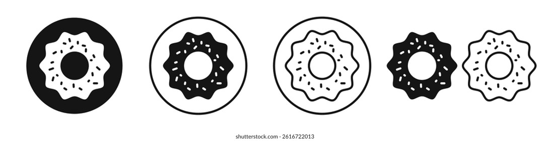 Microorganism icons set in solid black and stroke line style