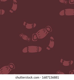 Microorganism Seamless Vector. Minimal Virus Infection Cell cancer, microbe, virus. Abstract molecule Backdrop. Disinfectant anti mold Background.  Virus Illustration.