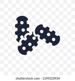 Microorganisms transparent icon. Microorganisms symbol design from Science collection. Simple element vector illustration on transparent background.