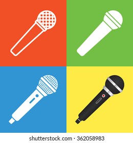 Microphone - 4 style series