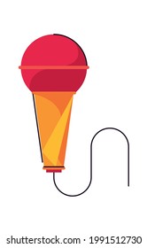 Mikrofon-Audiogerät einzeln Symbol