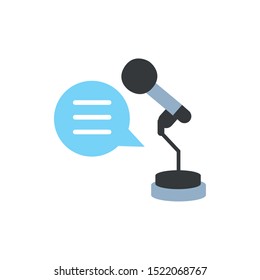 microphone audio device technology icon vector illustration design