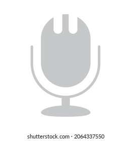 Mikrofon-Audiosymbol einzeln