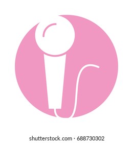 microphone audio isolated icon