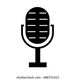 microphone audio isolated icon