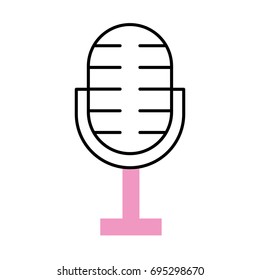 microphone audio isolated icon