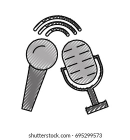 microphone audio isolated icon