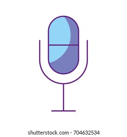 microphone audio isolated icon
