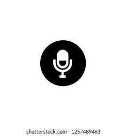 microphone black icon