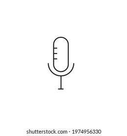 microphone broadcast mic icon vector file.
