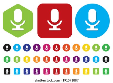 Microphone button