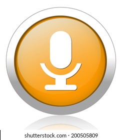 Microphone button
