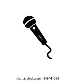 Microphone Button Stock Vector (Royalty Free) 397528390 | Shutterstock