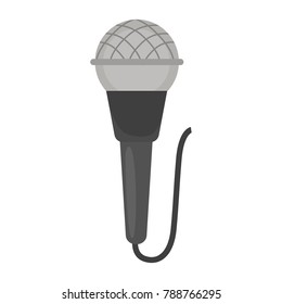 Microphone color flat