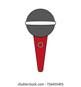 microphone with cord icon image