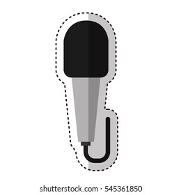 microphone device isolated icon vector illustration design