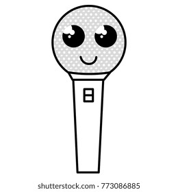 microphone device kawaii character