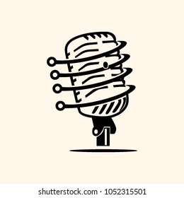 microphone digital logo