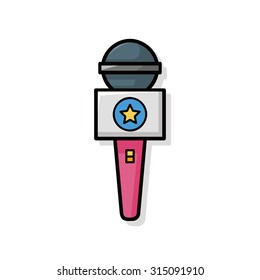 microphone doodle
