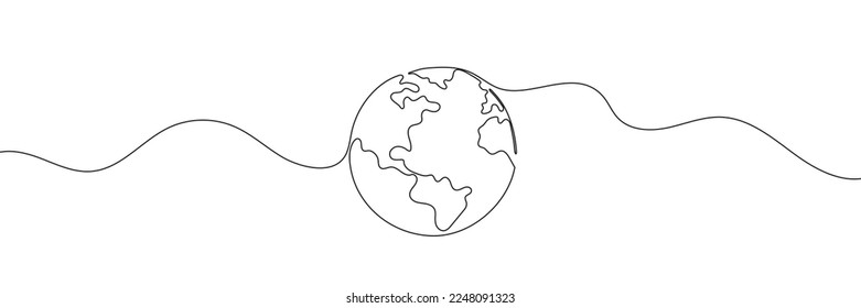 The microphone is drawn in one line on a white background