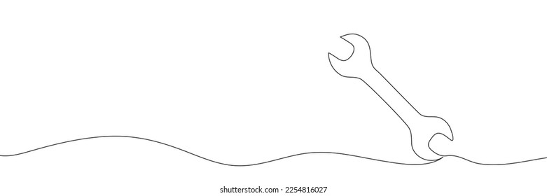 The microphone is drawn in one line on a white background