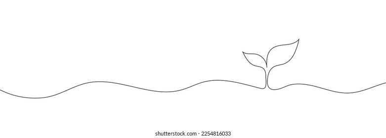 The microphone is drawn in one line on a white background