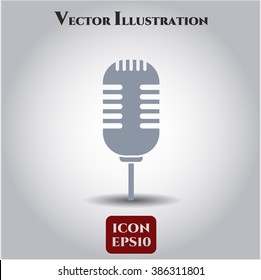Microphone high quality icon