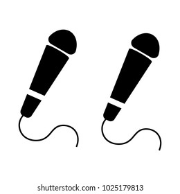 the microphone icon