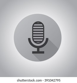 Microphone icon.