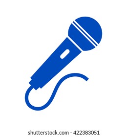 Microphone icon.