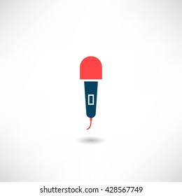 Microphone icon.