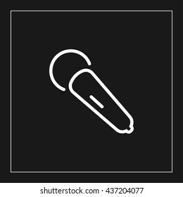 microphone icon. 