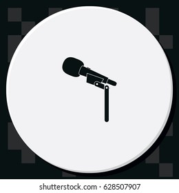 Microphone icon.