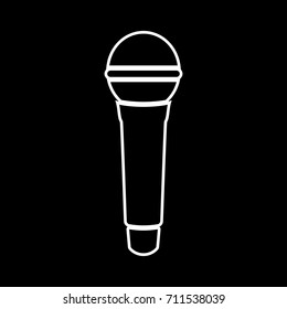 Microphone icon .