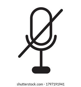  icono de micrófono blando sobre fondo blanco