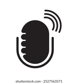 The microphone icon color editable