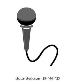Microphone icon, communication icon, audio record mic