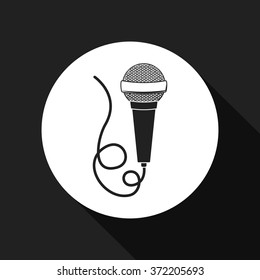 microphone icon design 