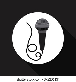 microphone icon design 