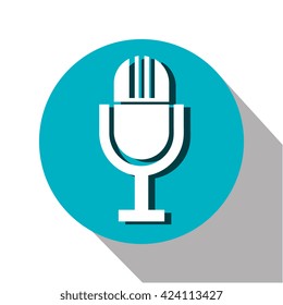 microphone icon design 