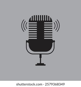 Microphone Icon Design Adobe Illustration 