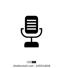 Microphone icon, design inspiration vector template for interface and any purpose